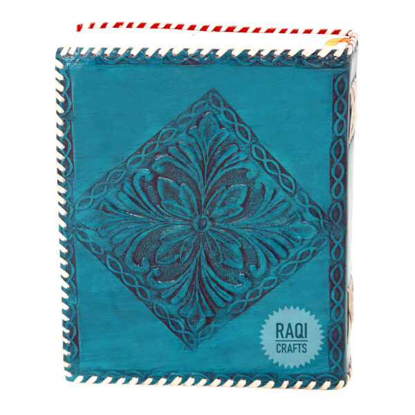 Celtic Pentagram Pentacle “Meenakari” - Turquoise - Image 4