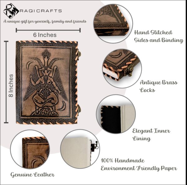 Baphomet, Dark Lord Satan : Brushed Bronze - Image 3